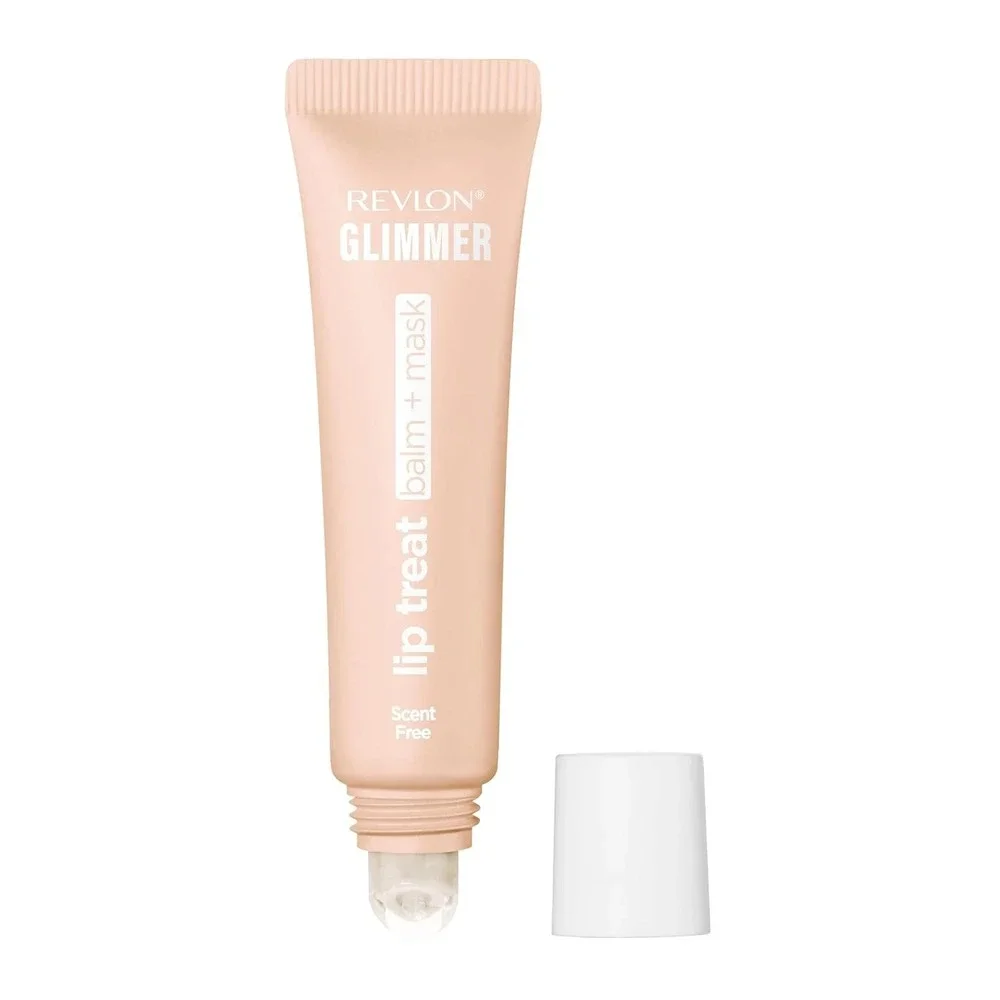 Glimmer Lip Treat Balm + Mask, Overnight Peptide Lip Treatment, Hydrating, 001 S